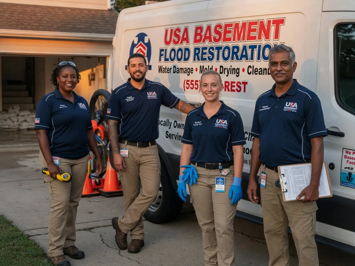 Basement Flood Cleanup company in Vandervoort, AR